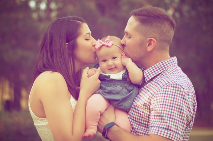 family happy after regularly engaging in stress reducing conversation at thrive therapy in tampa florida
